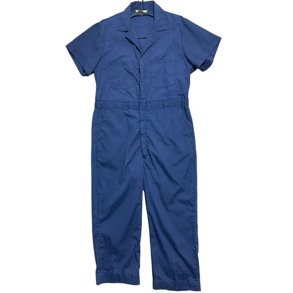 Big Yank Work-mates Coveralls Mens‎ 44R Navy Michael Myers Costume Halloween