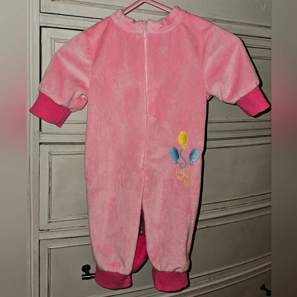 My‎ Little Pony Pinkie Pie Embroidered Baby Girl Costume Dress Up 0-3 Months
