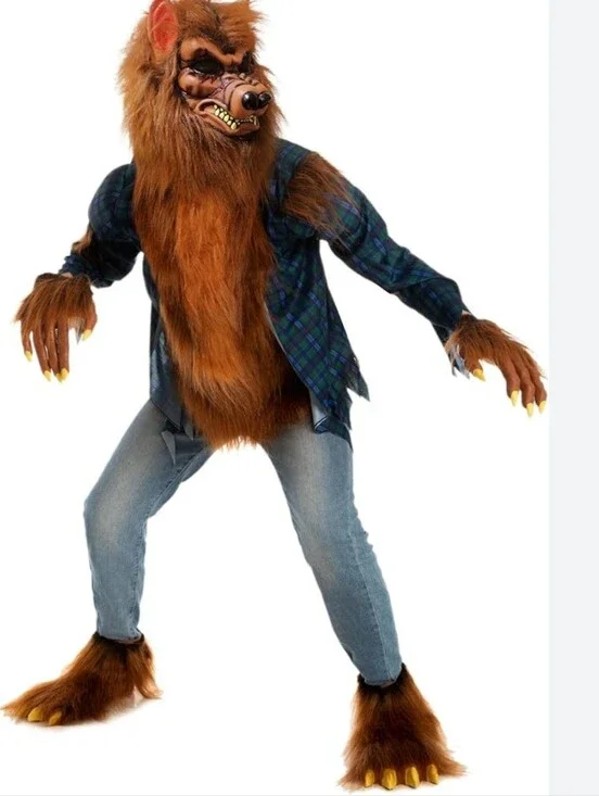 Kids Madness Werewolf Halloween Costume New Medium Unisex