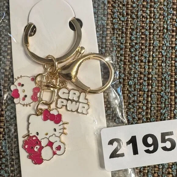 2195 Hello Kitty Key Ring and Bag Charm‎
