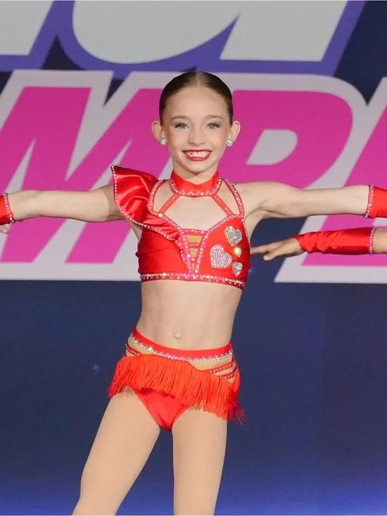 Beautiful Red Heart Love Cupid theme costume!! Custom and so sparkly!!