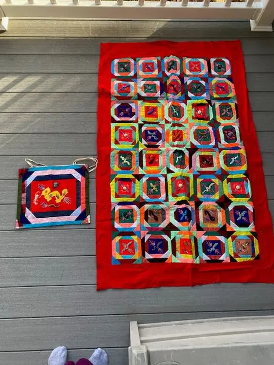 one hundred families quilt