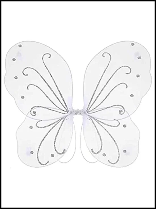 Kids Sparkle Butterfly Wings Costume Dress Up