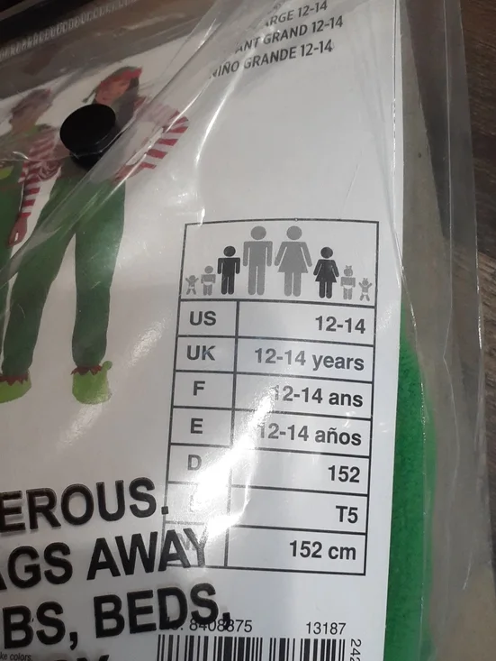 Kids Green Elf Overalls Costume with Red-White Striped Top Hat And Elf Booties
