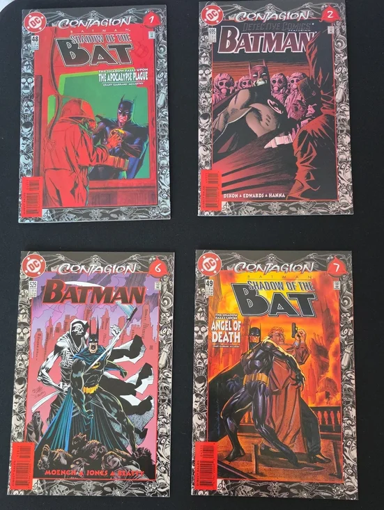DC Batman Contagion Comic Books (4)