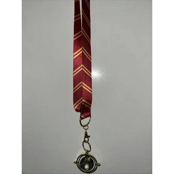Harry Potter Gryffindor Time Turner Universal Orlando Studios Key Chain/ Lanyard