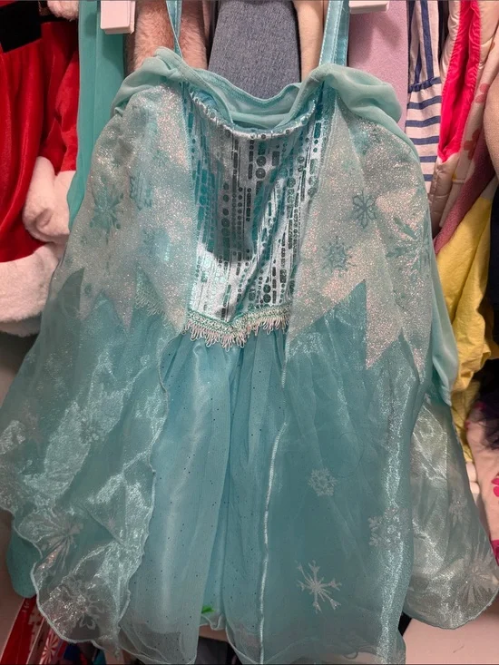 Disney Ice Princess Costume Dress - Light Aqua Blue