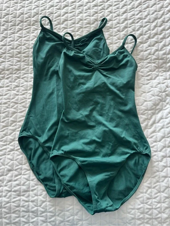 So Danca Pinch Front Leotards - set of 2