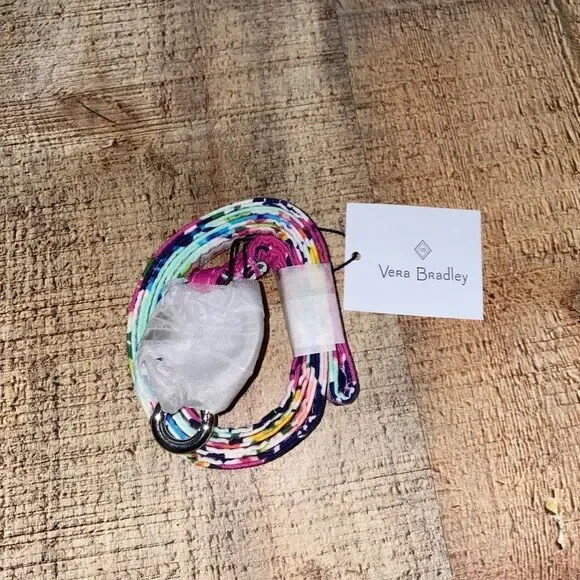 Nwt Vera Bradley lanyard wildflower paisley