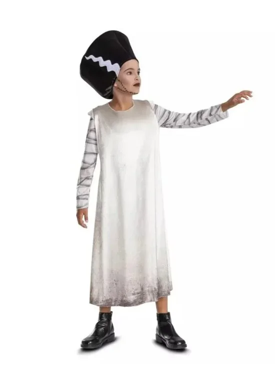 Bride of Frankenstein 7/8 Halloween Costume Monsters Universal Kids Girls