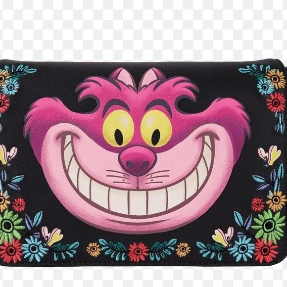 Alice in Wonderland Cheshire Cat Tulgey Wood Crossbody Bag