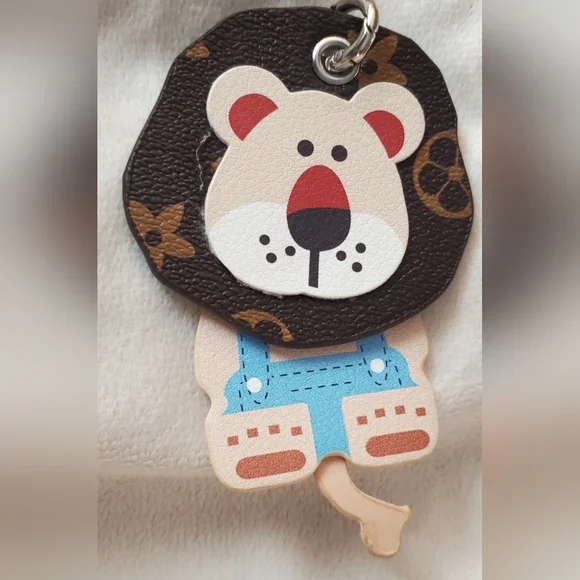 Cute Lion Keychain Charm Or Bag Charm