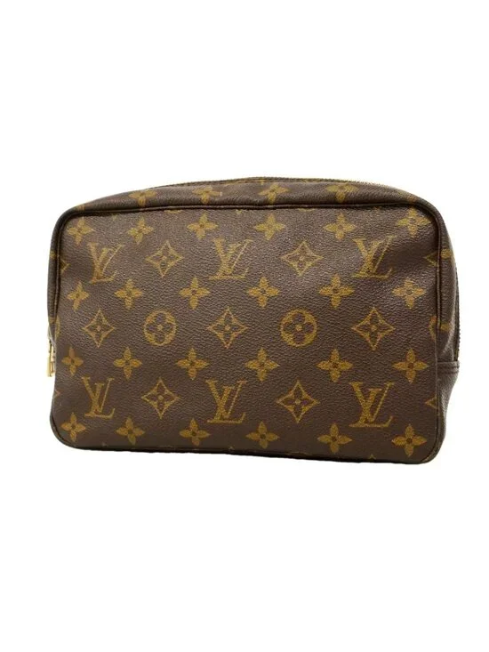 Louis Vuitton Pouch Monogram Trousse Toilet 23 Brown