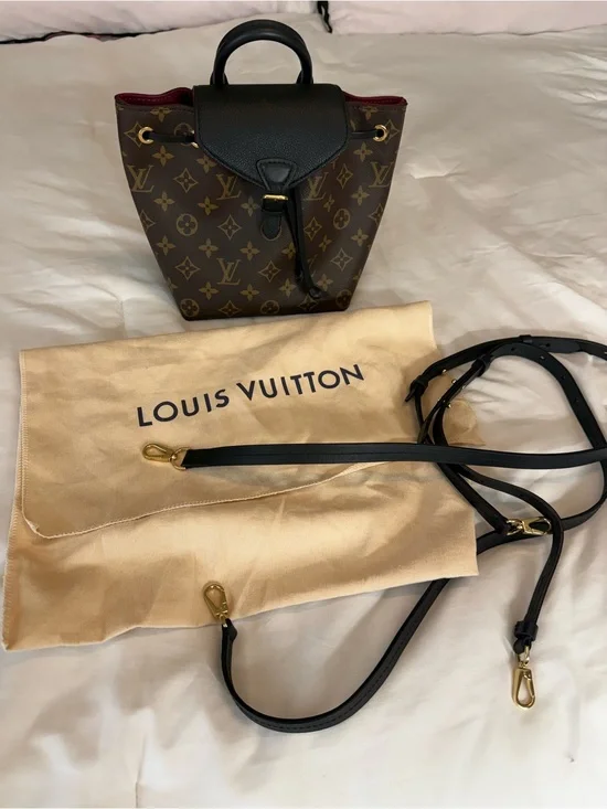 LOUIS VUITTON Monogram Montsouris BB Backpack