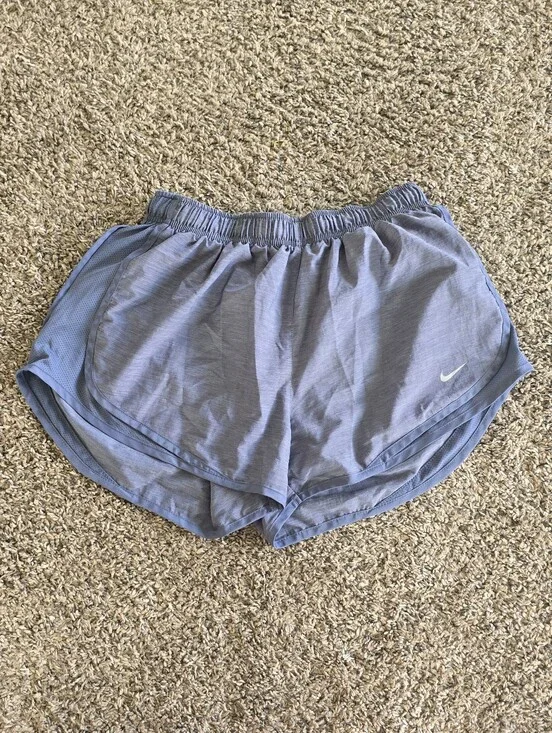 Nike Women's Light Blue Running Shorts