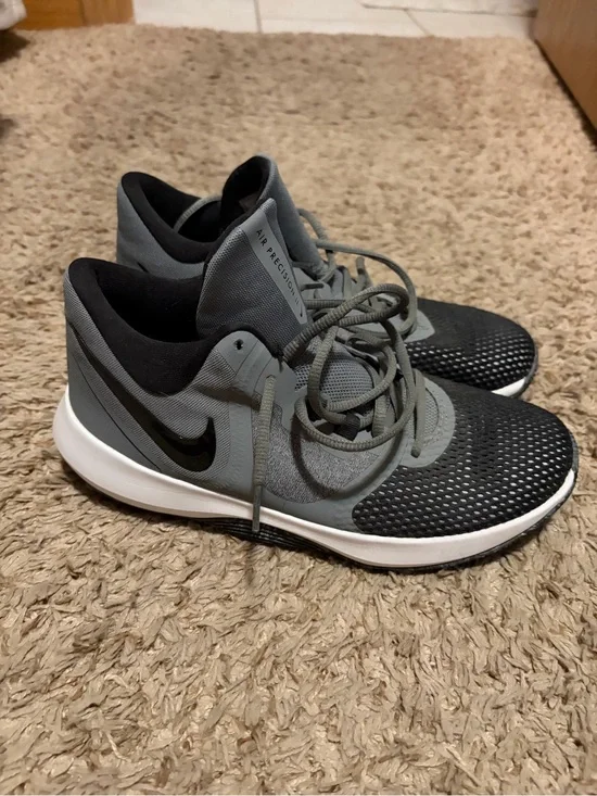 Nike Women’s Gray and Black Air Precision Training Shoes
