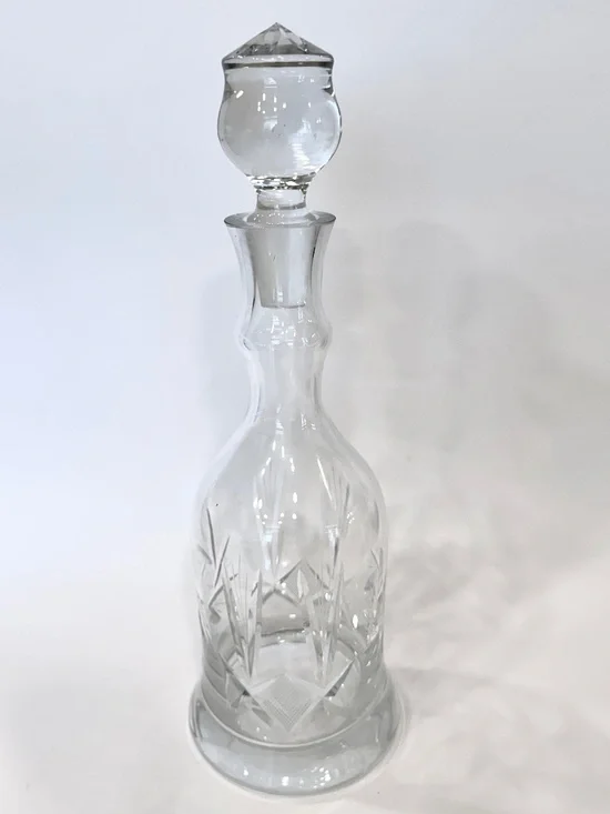 Vintage Cut Glass 13.25