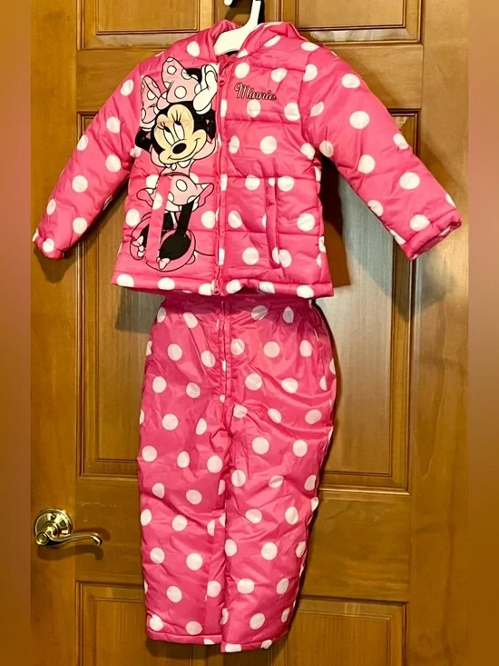 Disney Minnie Mouse Coat and Snow Pants Set