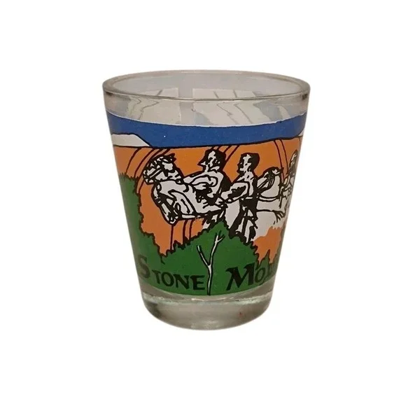 Stone‎ Mountain Park Shot Glass Souvenir Georgia