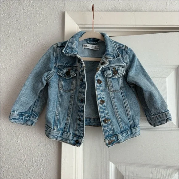 Zara Baby 9-13m Denim Jean Jacket | vintage style