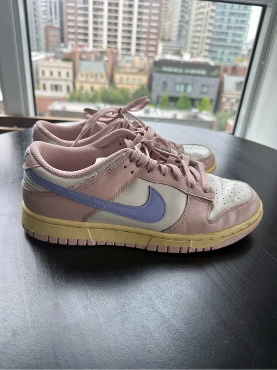 Nike Women’s Pastel Pink and Lavender Low-Top Sneakers