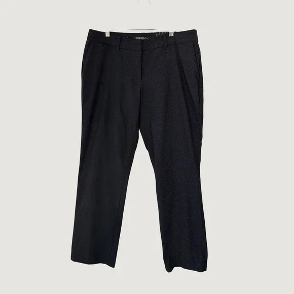 Nike‎ Golf Dri-Fit Pants Womens 12 Black Regular Performance Trousers Athleisure