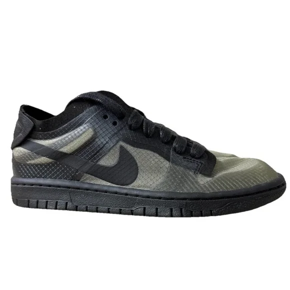 Nike Comme Des Garçons x Dunk Low Black Clear | CZ2675-002 Size Women 6 Men 4.5