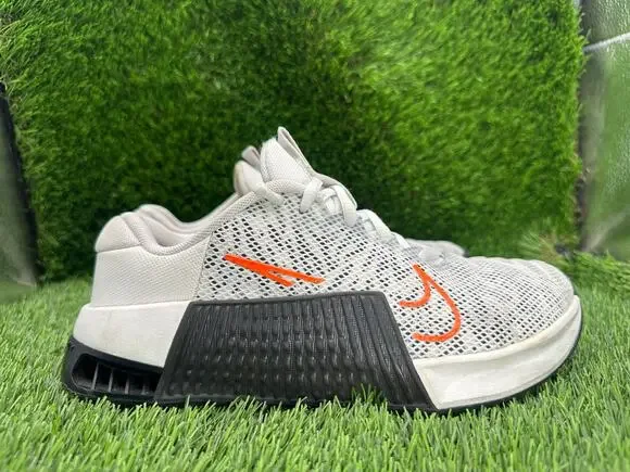 Nike Metcon 9 Premium FQ7217-100 Athletic Sneaker Womens 6.5 White Mesh Workout