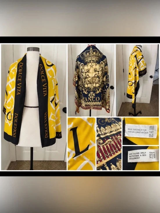 Dolce Vita beautiful silk scarf