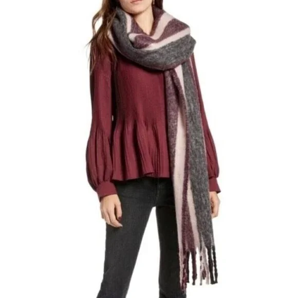 TREASURE & BOND Striped Scarf