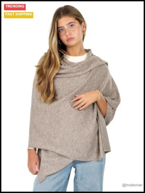 Cashmere Wool Blend Wrap Pashmina Shawl Scarf Travel 78x27