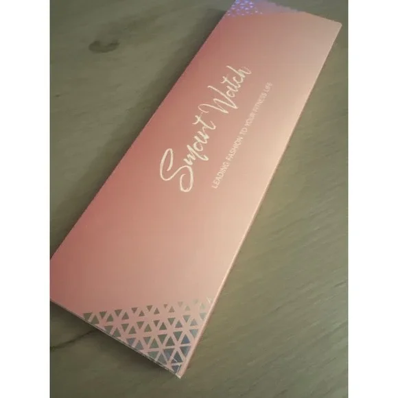 Smart Watch Rose Gold Mesh Band Pink Band Fitness‎ Tracker