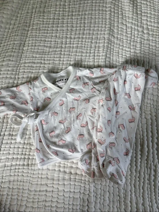 Sammy and Nat NB Pima Cotton Set