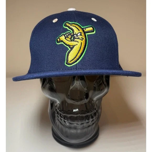 Savannah Bananas Zephyr Flex Fit Hat | Blue | NWT | XL