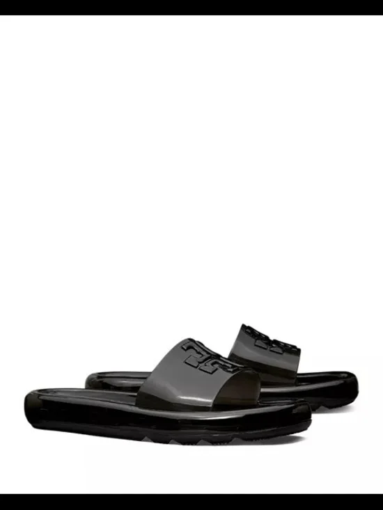 Tory Burch Black Bubble Jelly Slide SandalsTitle: Tory Burch Black Bubble Jelly
