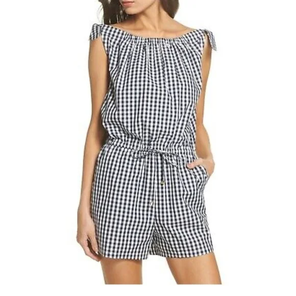 Tory Burch NWTs Gingham Romper