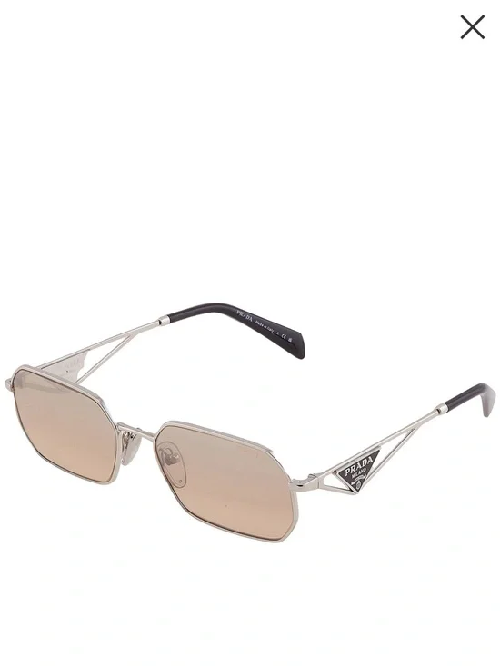 Prada - PRA51S Brown Mirror Silver Gradient