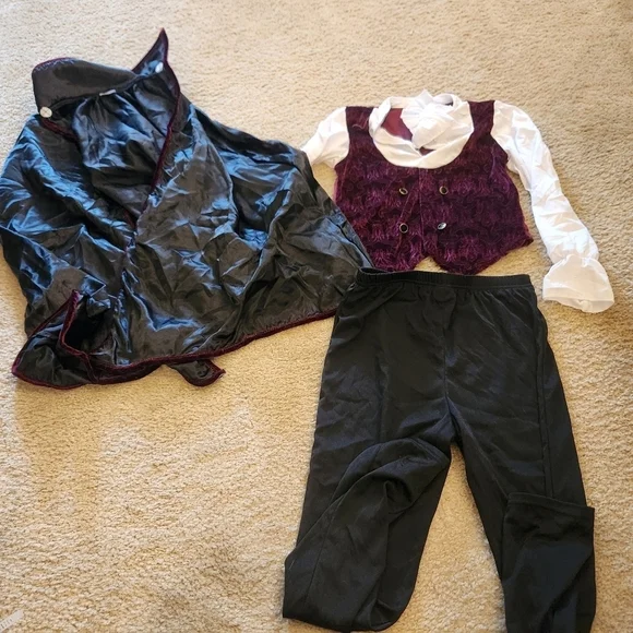 Boys Dress Up Vikings Vampire Pirate Outfit Halloween‎ Spirit Youth M 8-10 #I253