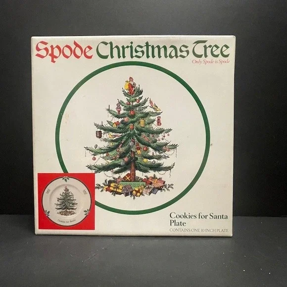 Spode Christmas Tree Cookies for Santa 10