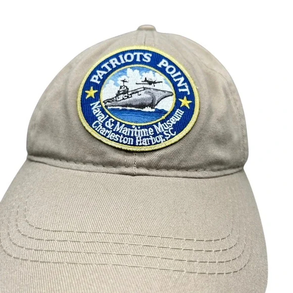 Patriots Point Naval & Maritime Museum Hat‎ Cap Charleston SC Aircraft Carrier
