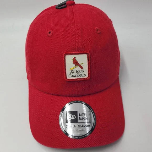 St Louis Cardinals Hat Strapback New Era Red MLB Baseball Men Casual Classic
