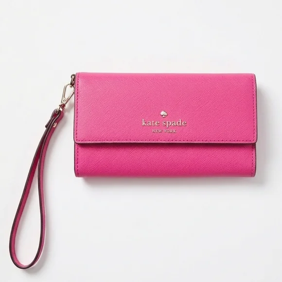 kate spade Pink Wristlet Wallet~Like New