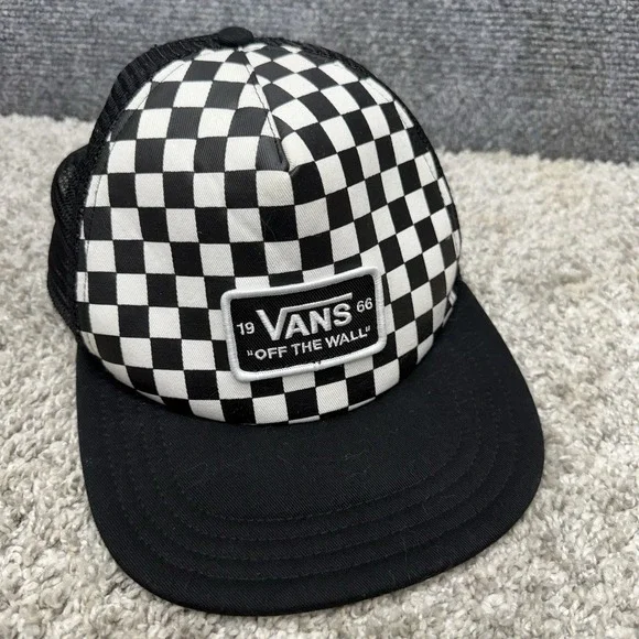 Vans off the wall 1966 snapback hat cap skateboarding surfing beach streetwear