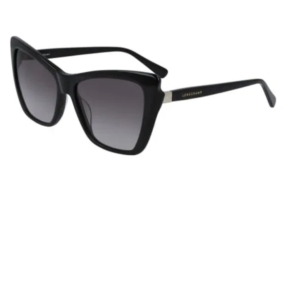 Longchamp Paris Black Sunglasses Brand New in Case