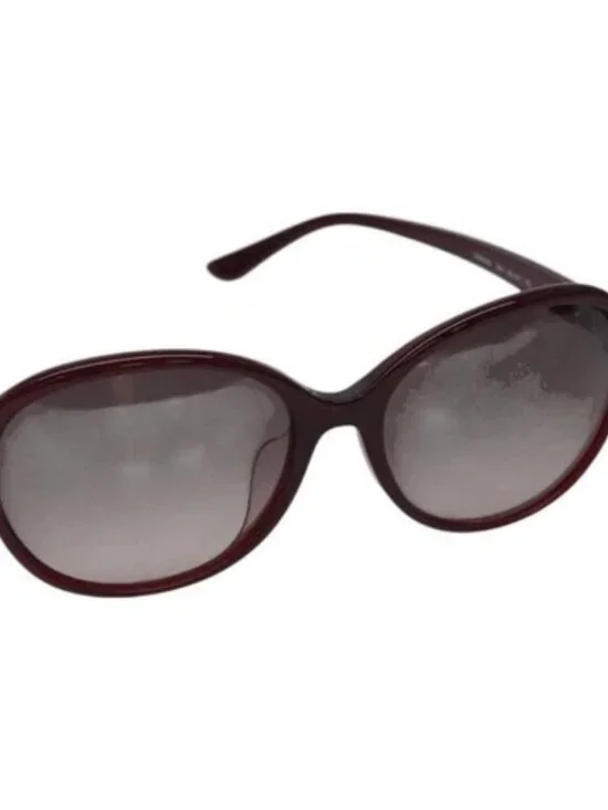 Salvatore Ferragamo Gancini Sunglasses plastic Bordeaux Auth am8572