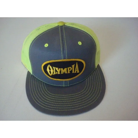 STROHS TRUCKER LIME BEER GOLF  SNAPBACK  BEACH 00S Y2K  HAT CAP VINTAGE  S2