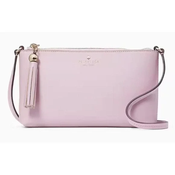 Kate Spade NY Ivy Street Amy‎ Tassel Leather Crossbody Bag ~NWT~ Pink Gift Idea