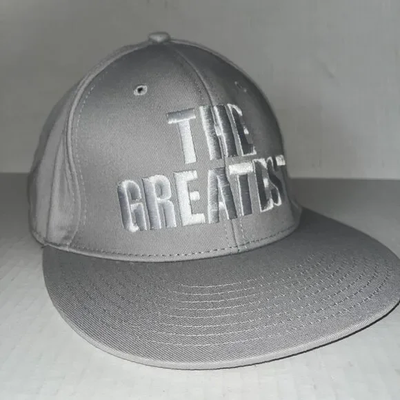 Forever 21 THE GREATEST SnapBack Hat Cap Adult Adjustable Gray Mens Fashion NWT
