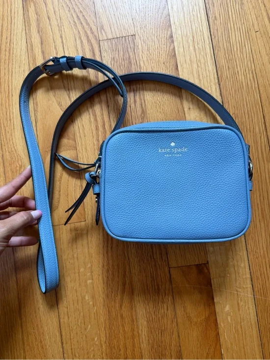 kate spade Blue Crossbody Camera Bag