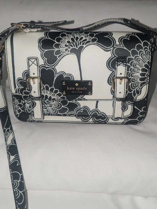 Kate Spade +Florence  Broadhurst Collaboration Japanese Floral Scout Crossbody
